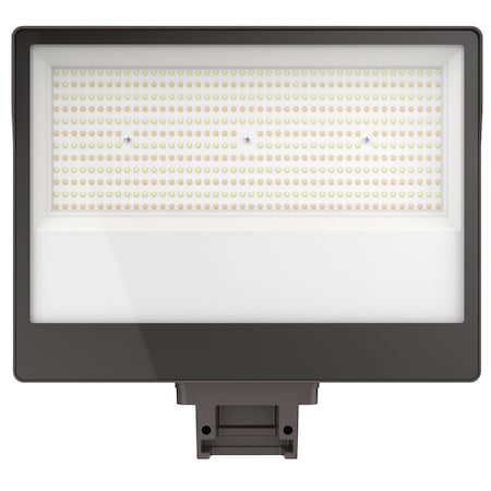 L1 LED Outdoor Flood Light, Adjustable Watt and Color, 200/240/300W, 150Lm/W, 120-277V, IP65 LOC-FL-MW(200/240/300)MCCT(30/40/50)D